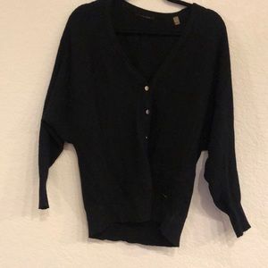 Batwing cardigan with gold buttons!